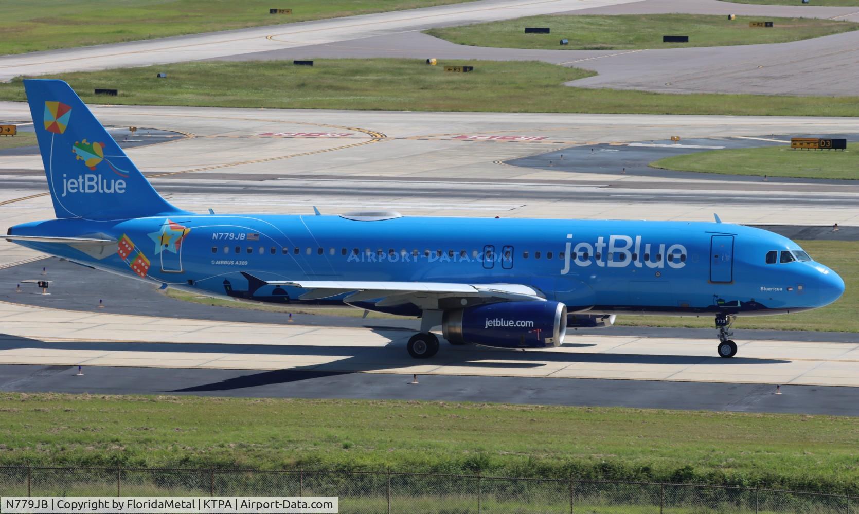 N779JB, 2009 Airbus A320-232 C/N 3811, JBU A320 bluericua zx tpa-jfk