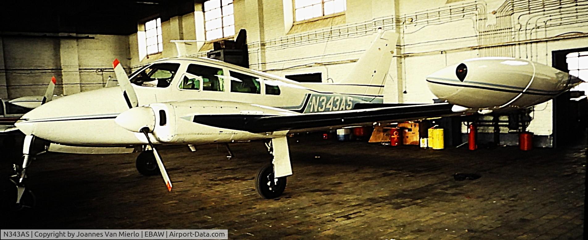 N343AS, 1963 Cessna 310H C/N 310H0057, ex-slide