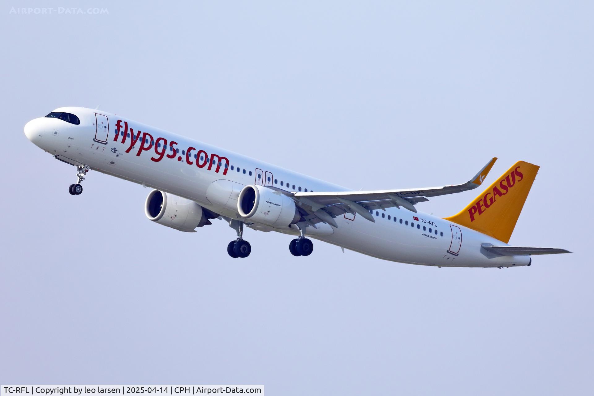 TC-RFL, 2025 Airbus A321-251 NX C/N 12363, Copenhagen 14.3.2025