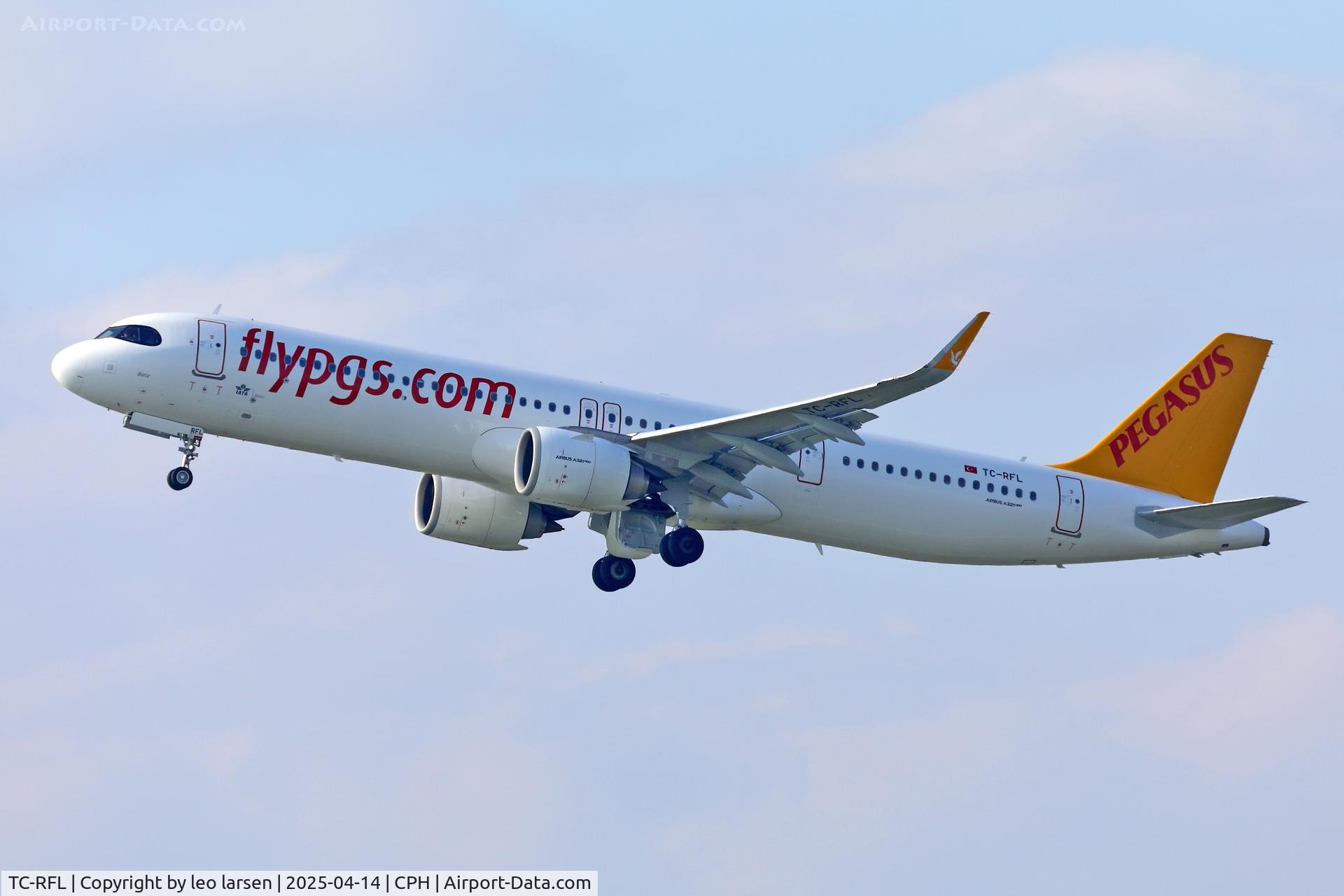 TC-RFL, 2025 Airbus A321-251 NX C/N 12363, Copenhagen 14.4.2025