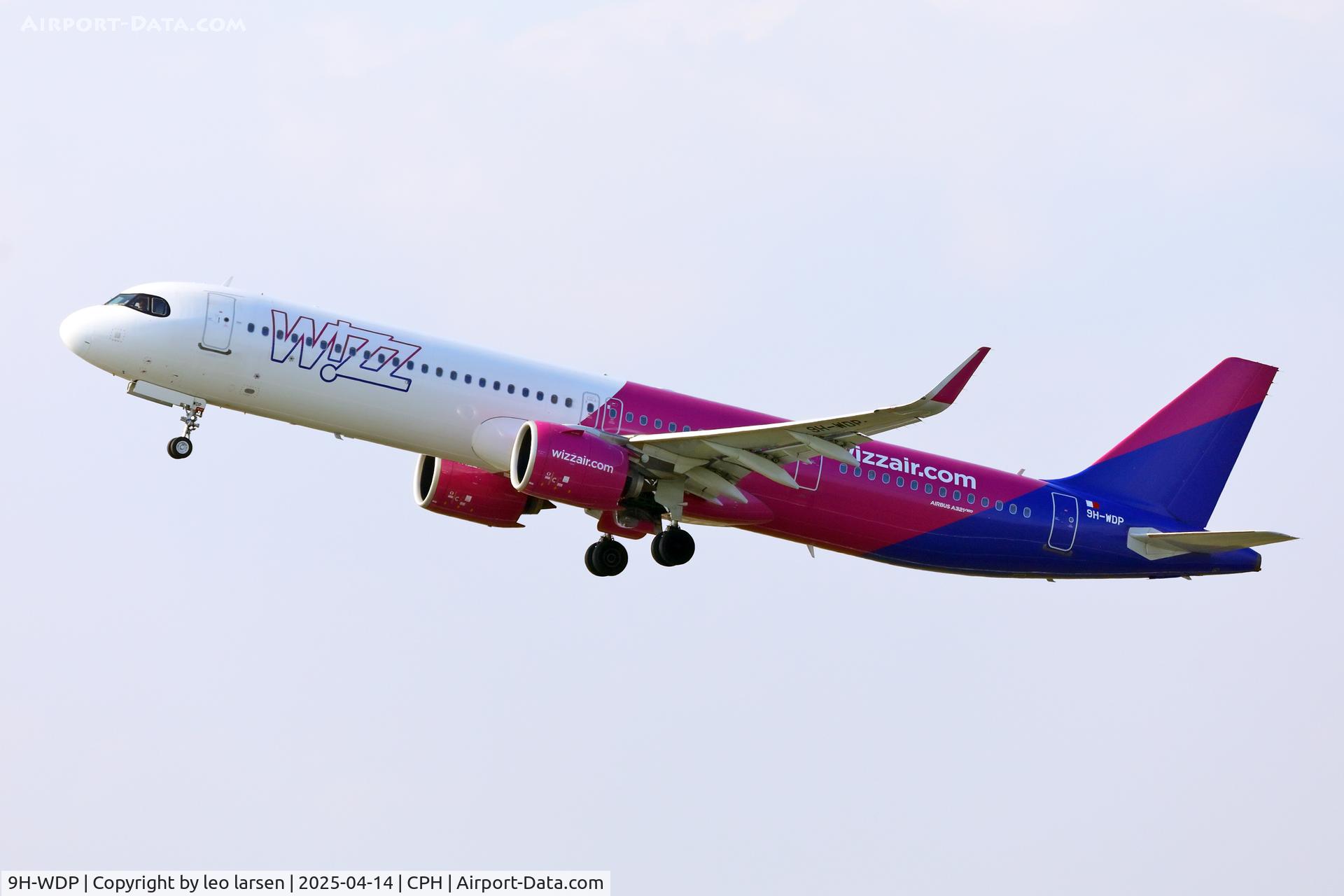 9H-WDP, 2023 no name on aircraft A321-271 NX C/N 11291, Copenhagen 14.4.2025