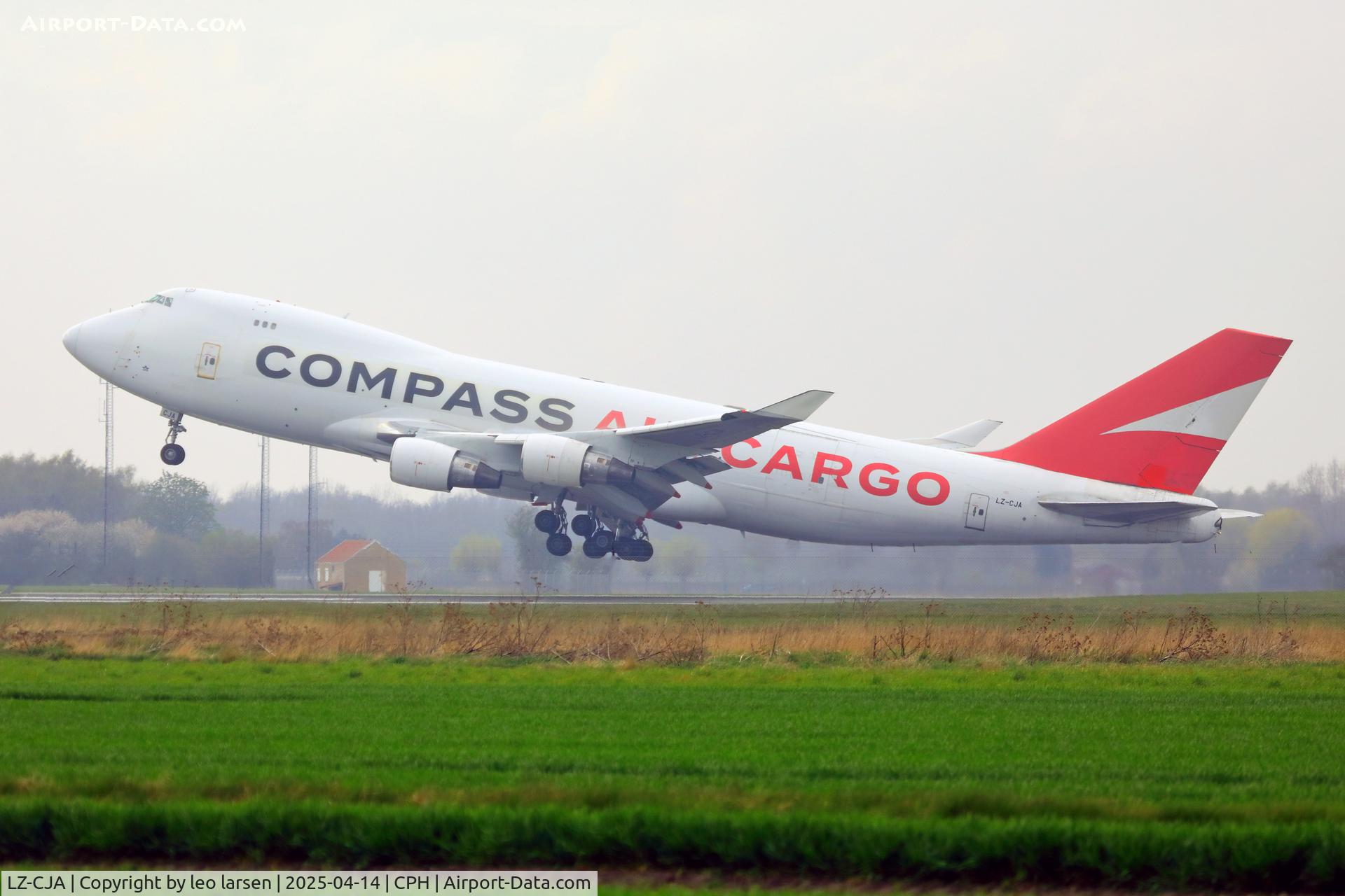 LZ-CJA, 2001 Boeing 747-412F/SCD C/N 26559, Copenhagen 14.4.2025
