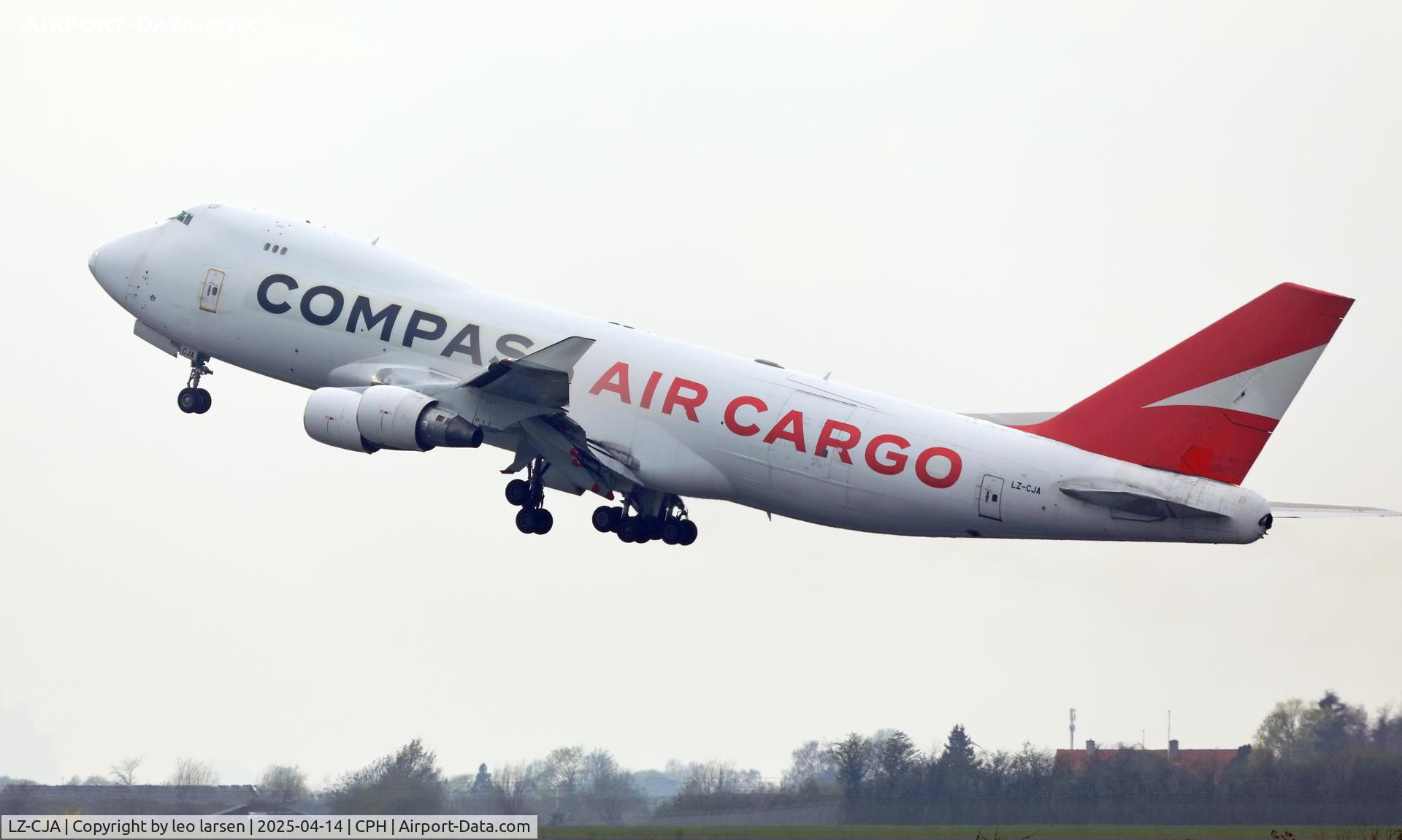 LZ-CJA, 2001 Boeing 747-412F/SCD C/N 26559, Copenhagen 14.4.2025