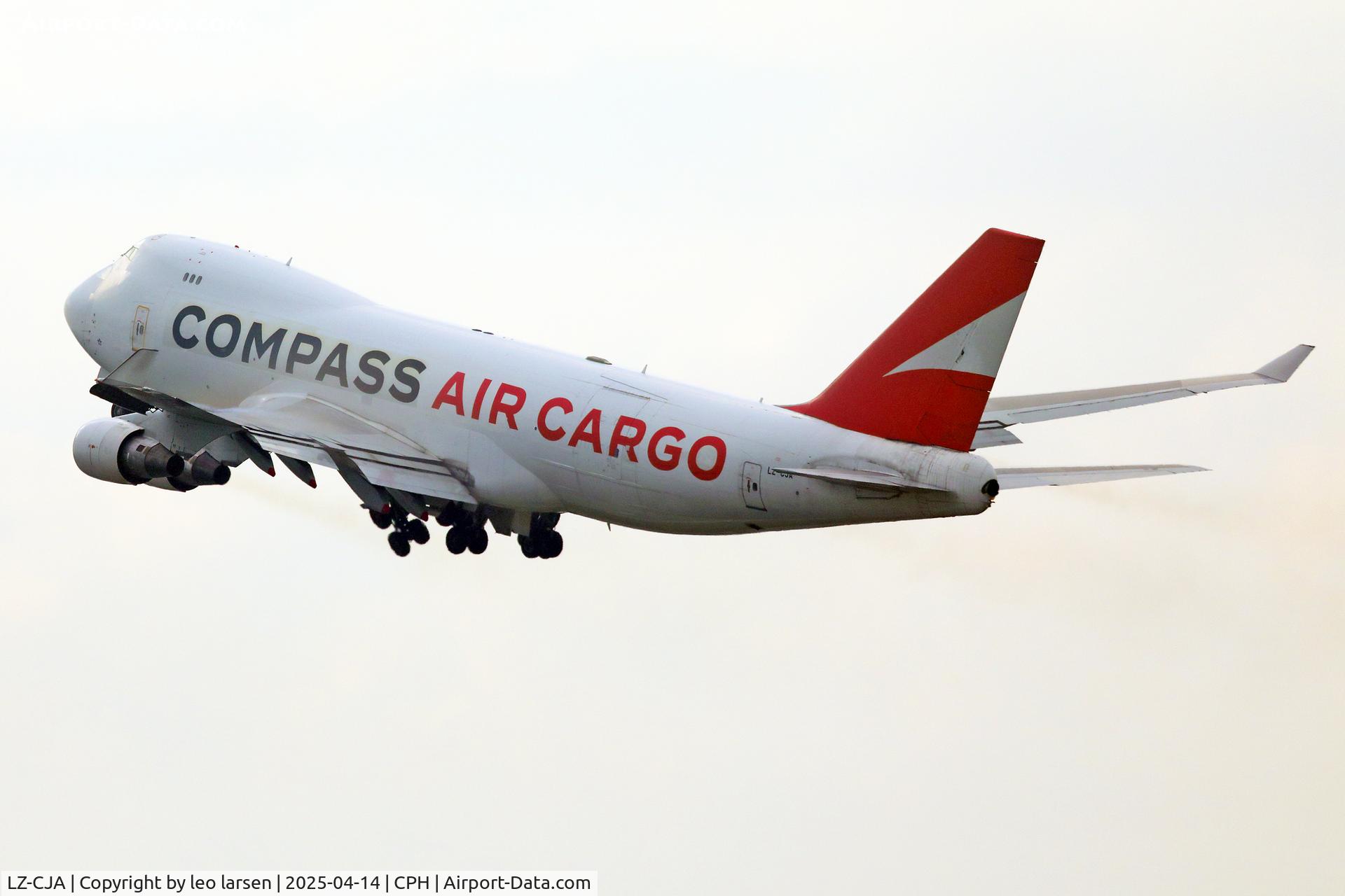 LZ-CJA, 2001 Boeing 747-412F/SCD C/N 26559, Copenhagen 14.4.2025