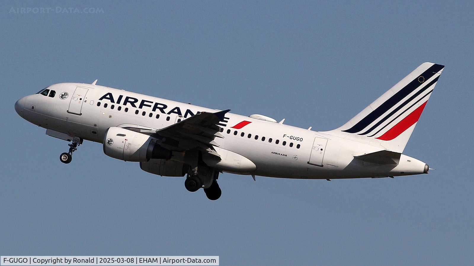 F-GUGO, 2006 Airbus A318-111 C/N 2951, at eham