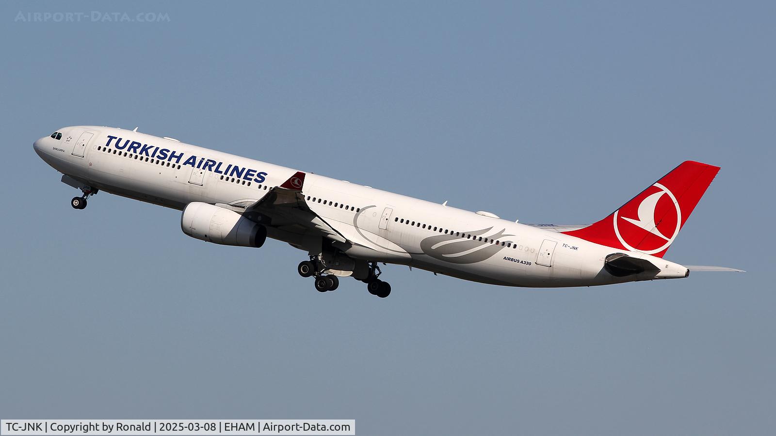 TC-JNK, 2010 Airbus A330-343X C/N 1172, at eham