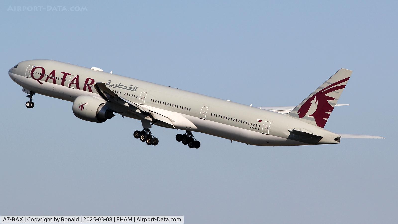 A7-BAX, 2012 Boeing 777-3DZ/ER C/N 41780, at eham