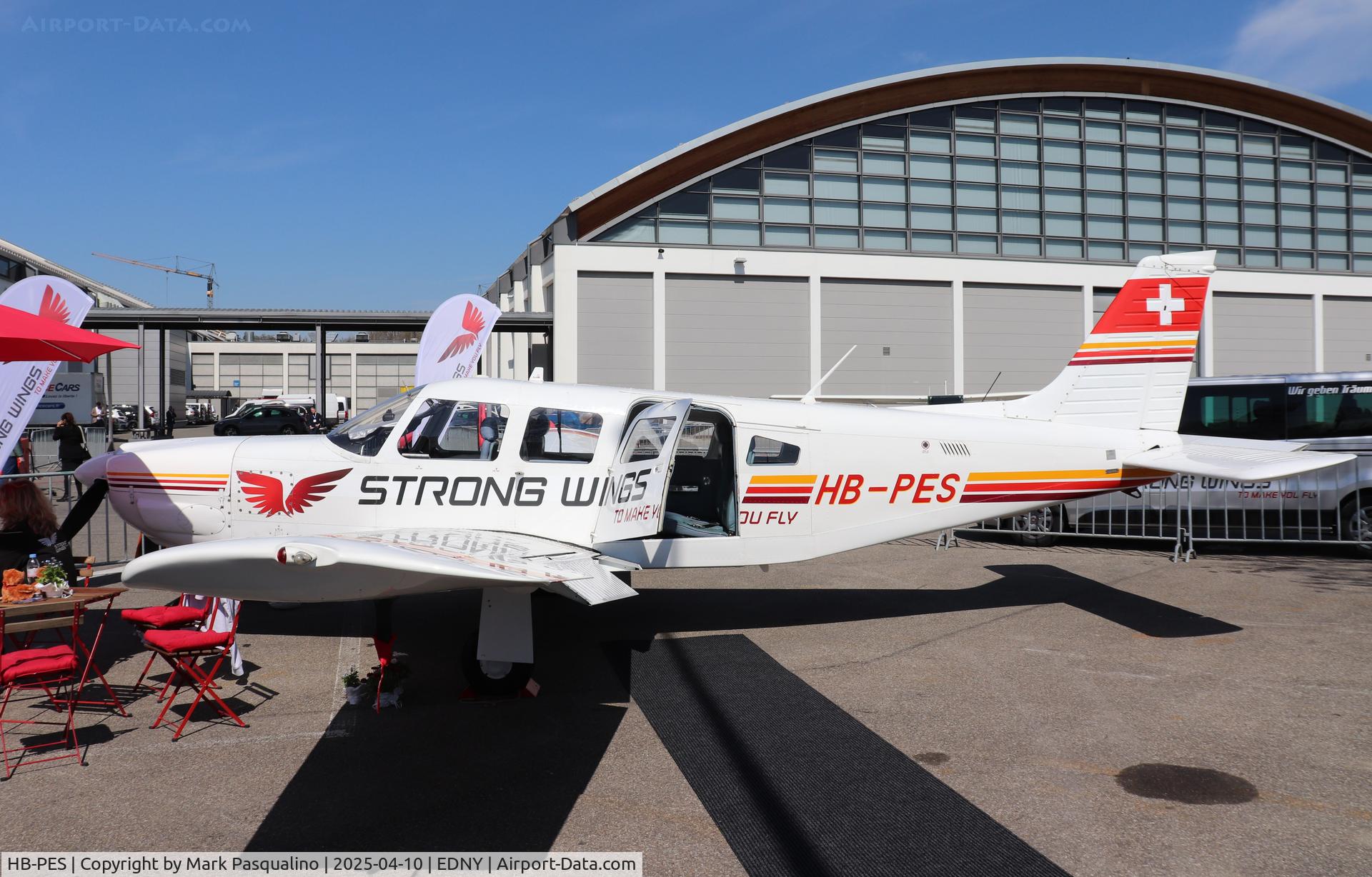 HB-PES, 1980 Piper PA-32R-301 Saratoga SP C/N 32R-8013042, Piper PA-32R-301