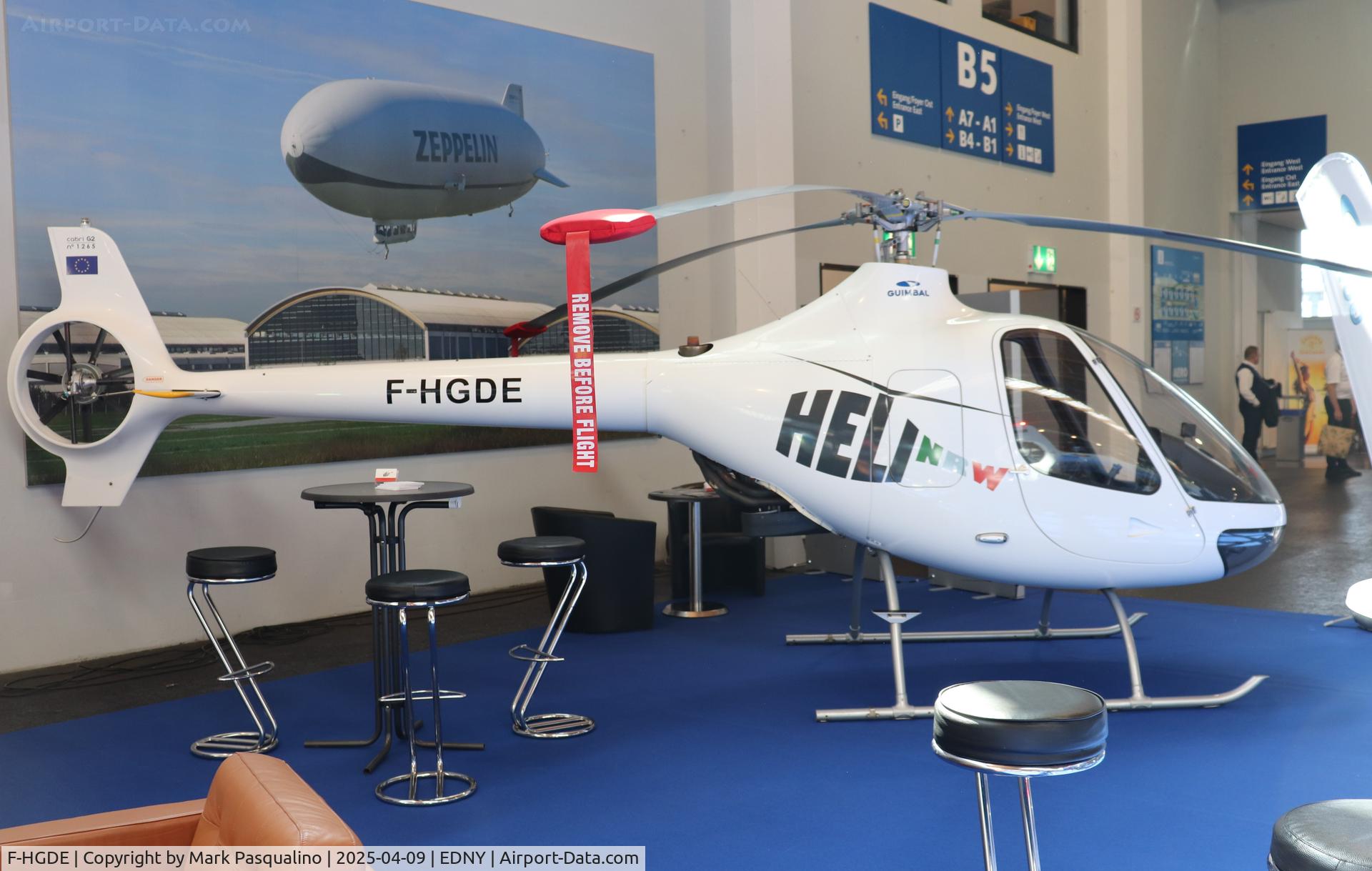 F-HGDE, 2019 Guimbal Cabri G2 C/N 1265, Guimbal Cabri G2