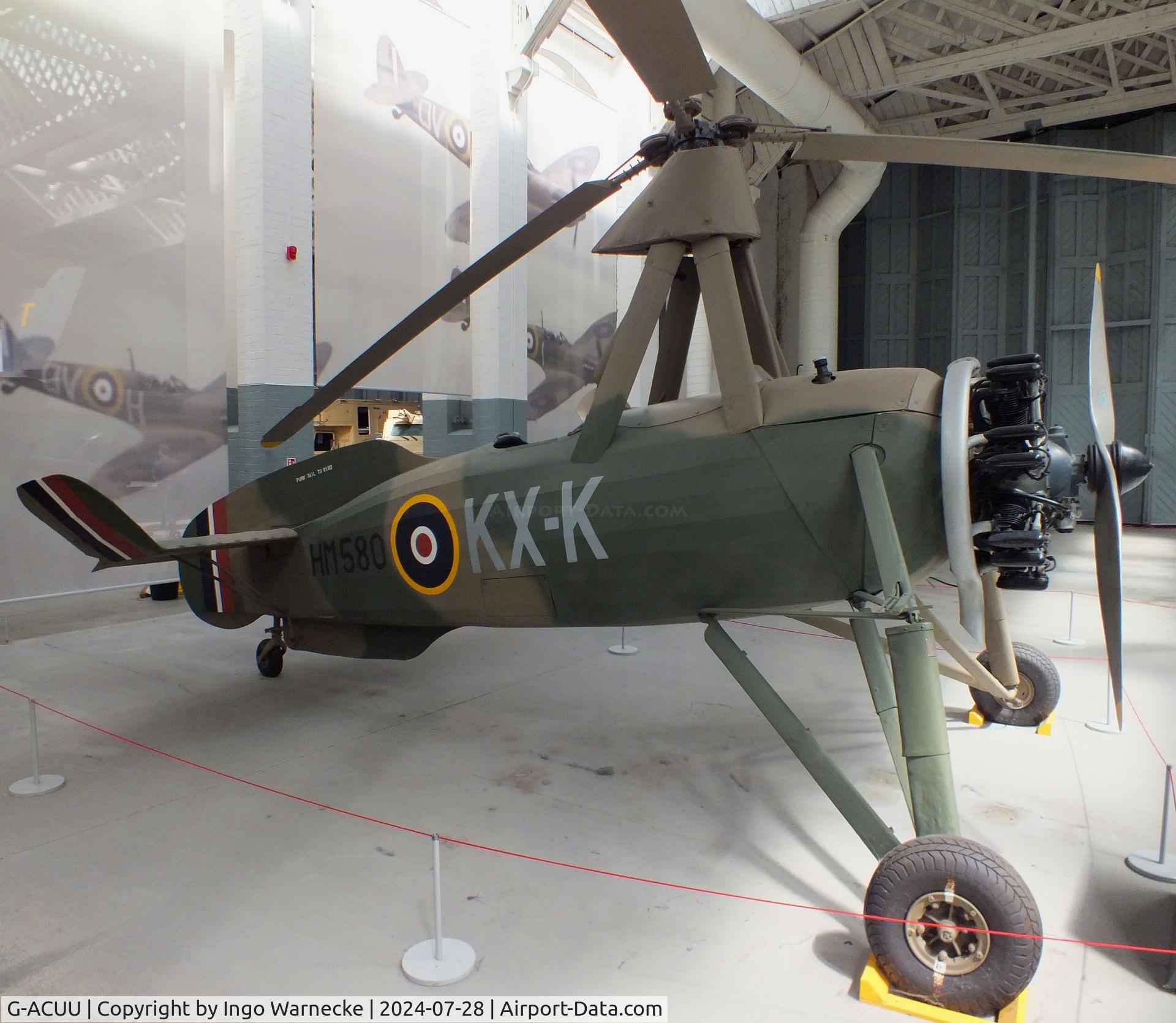 G-ACUU, 1934 Avro 671 Rota I (Cierva C-30A) C/N 726, Avro 671 (Cierva C-30A) Rota I at the IWM and other collections, Duxford