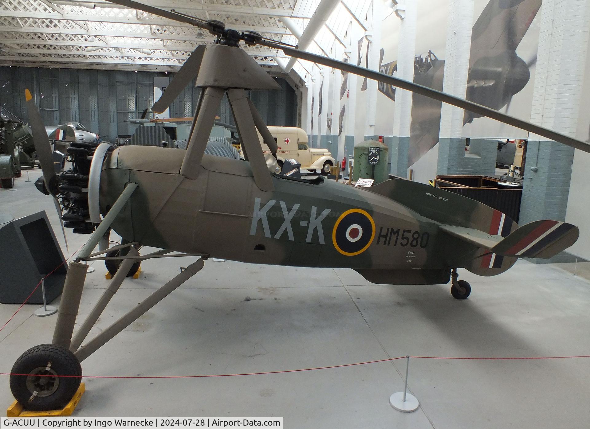 G-ACUU, 1934 Avro 671 Rota I (Cierva C-30A) C/N 726, Avro 671 (Cierva C-30A) Rota I at the IWM and other collections, Duxford
