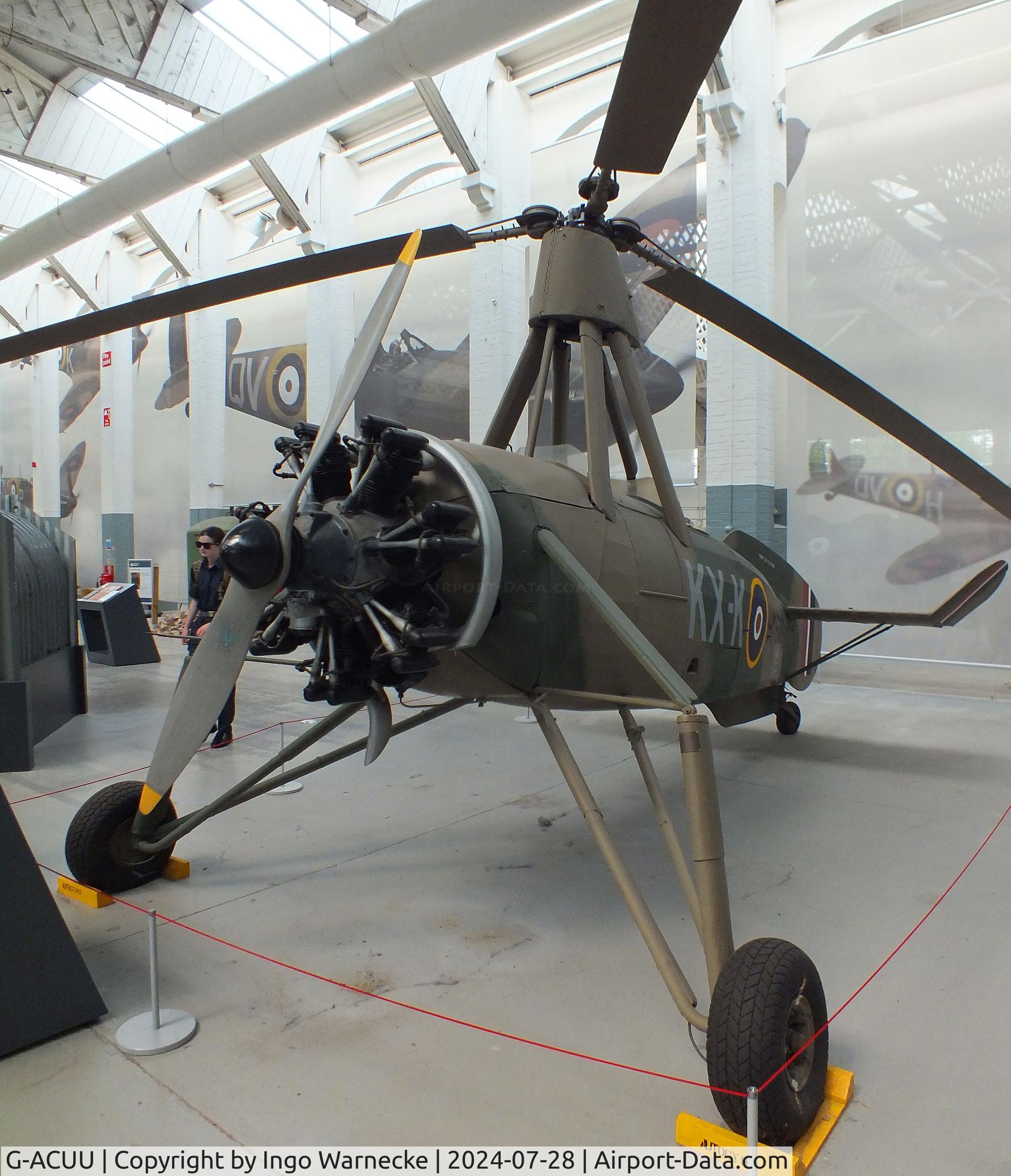 G-ACUU, 1934 Avro 671 Rota I (Cierva C-30A) C/N 726, Avro 671 (Cierva C-30A) Rota I at the IWM and other collections, Duxford