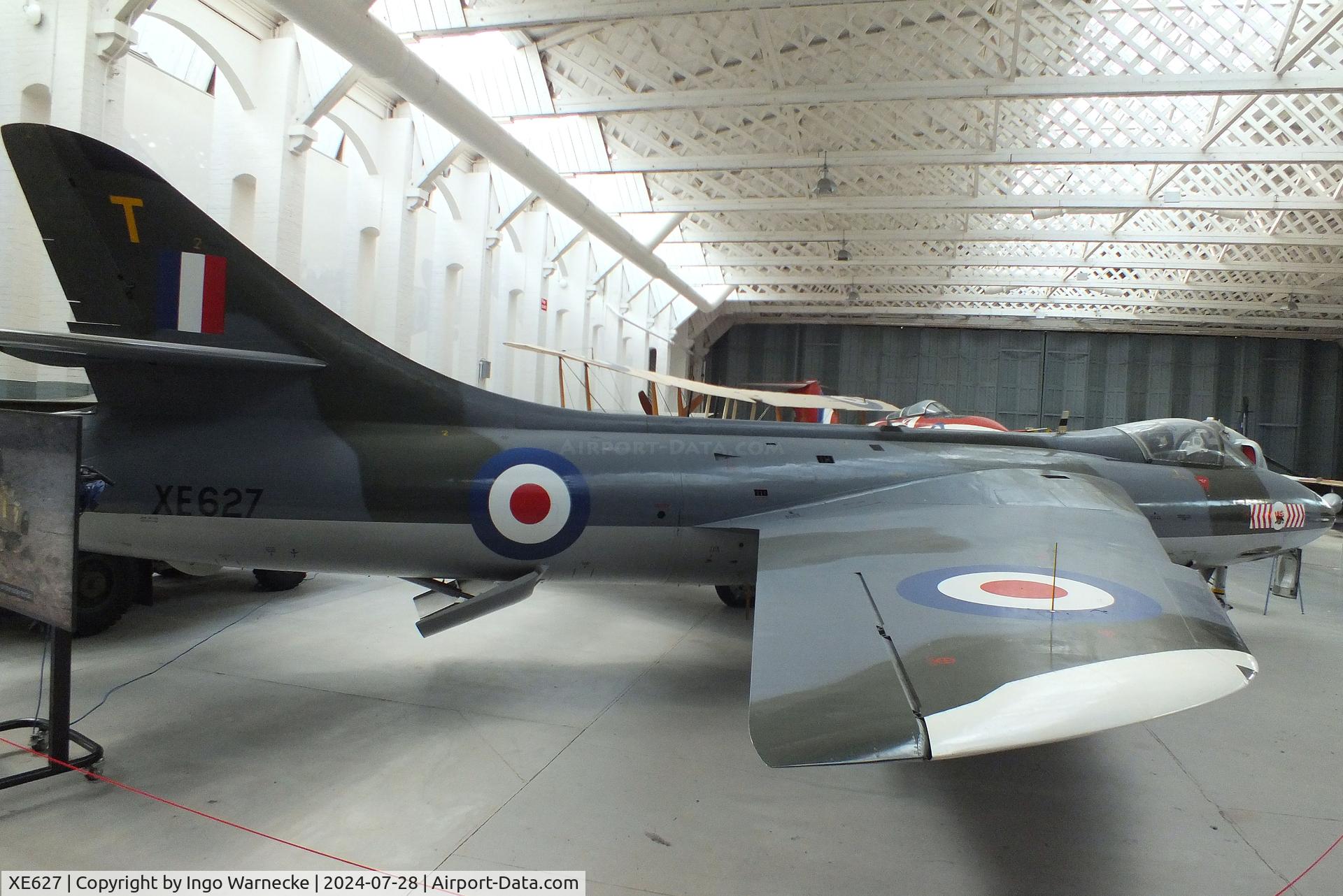 XE627, 1956 Hawker Hunter F.6A C/N 41H/679979, Hawker Hunter F6A at the IWM and other collections, Duxford