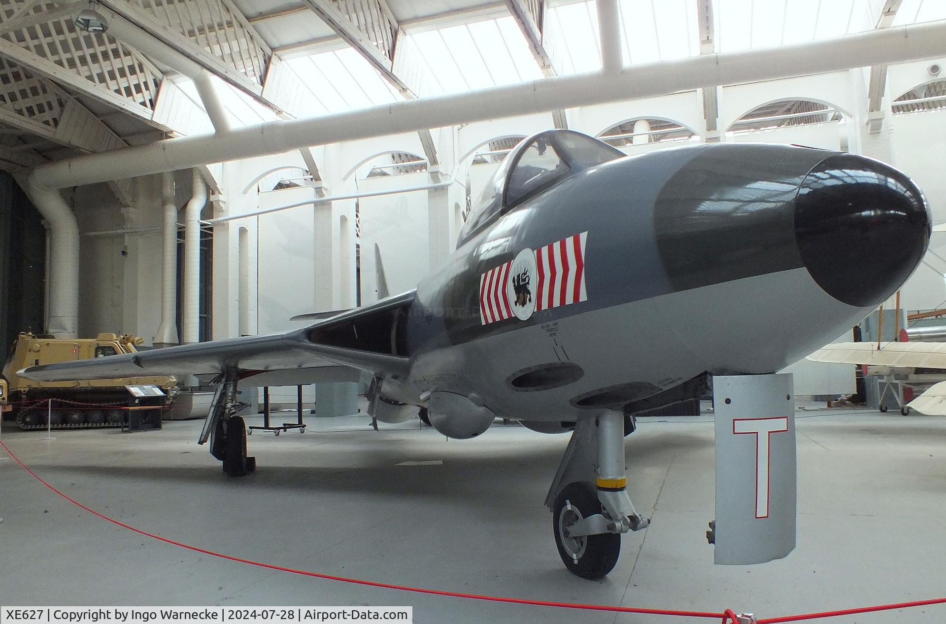 XE627, 1956 Hawker Hunter F.6A C/N 41H/679979, Hawker Hunter F6A at the IWM and other collections, Duxford