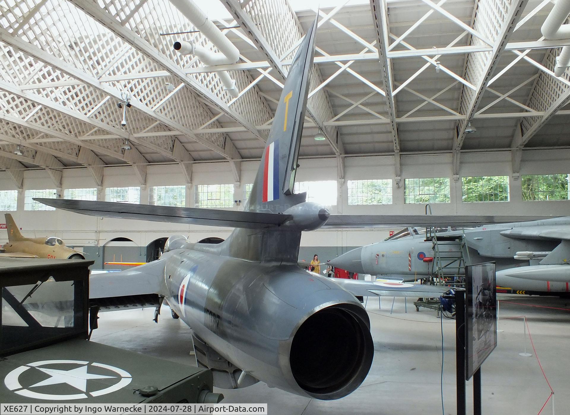 XE627, 1956 Hawker Hunter F.6A C/N 41H/679979, Hawker Hunter F6A at the IWM and other collections, Duxford