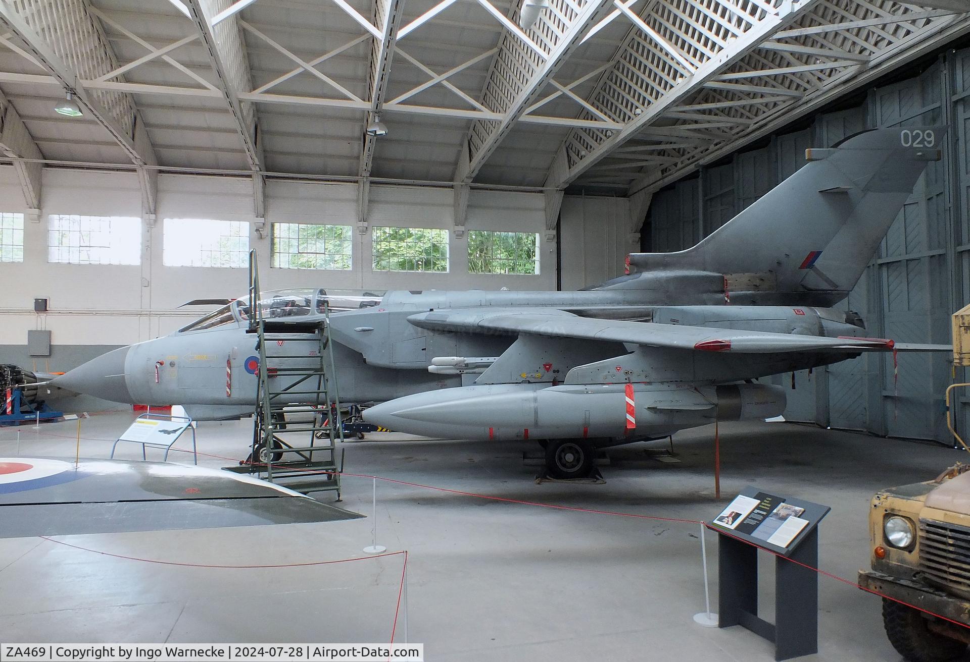 ZA469, 1983 Panavia Tornado GR.4 C/N 288/BS099/3135, Panavia Tornado GR4 at the IWM and other collections, Duxford