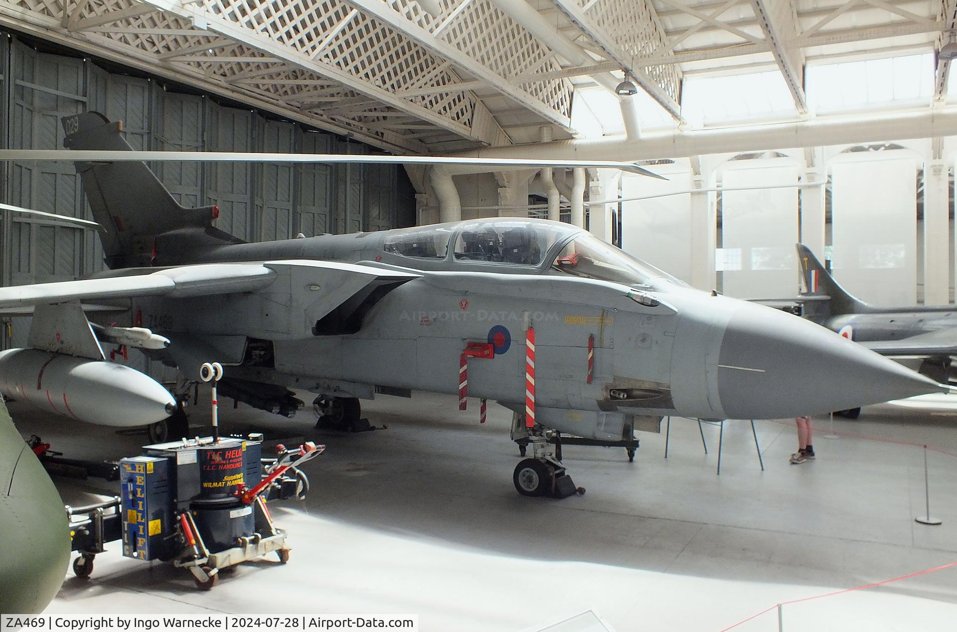 ZA469, 1983 Panavia Tornado GR.4 C/N 288/BS099/3135, Panavia Tornado GR4 at the IWM and other collections, Duxford