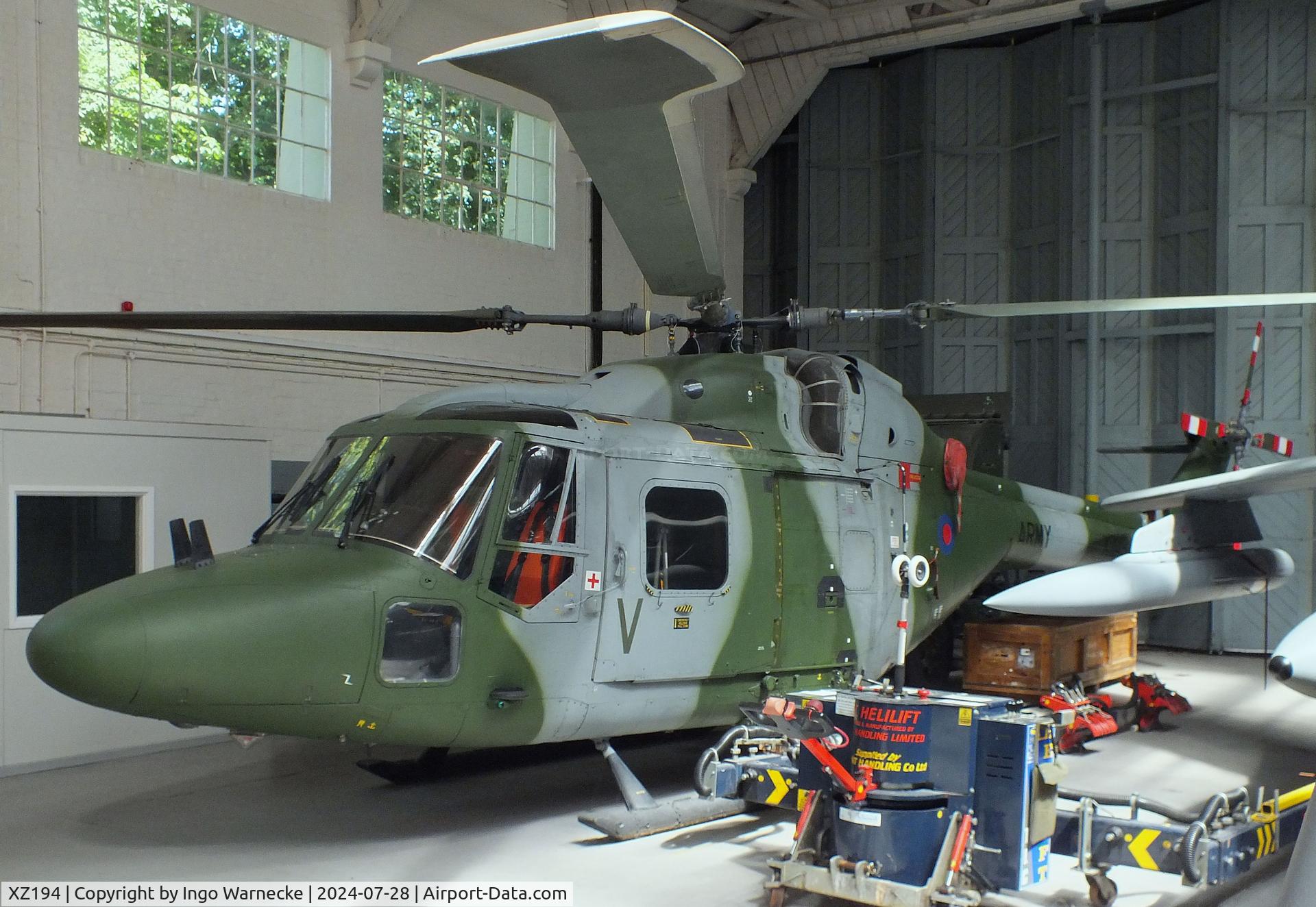 XZ194, 1978 Westland Lynx AH.7 C/N 096, Westland Lynx AH7 at the IWM and other collections, Duxford