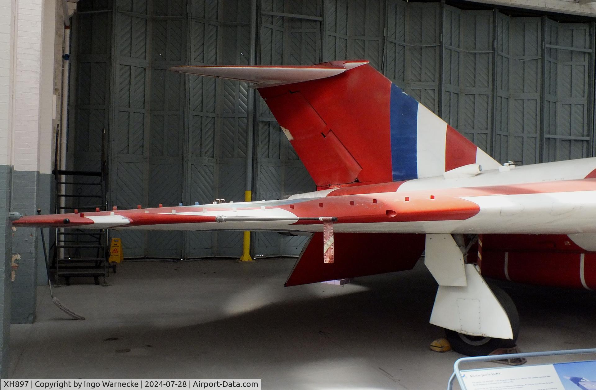 XH897, 1958 Gloster Javelin FAW.9 C/N Not found XH897, Gloster Javelin FAW9 at the IWM and other collections, Duxford