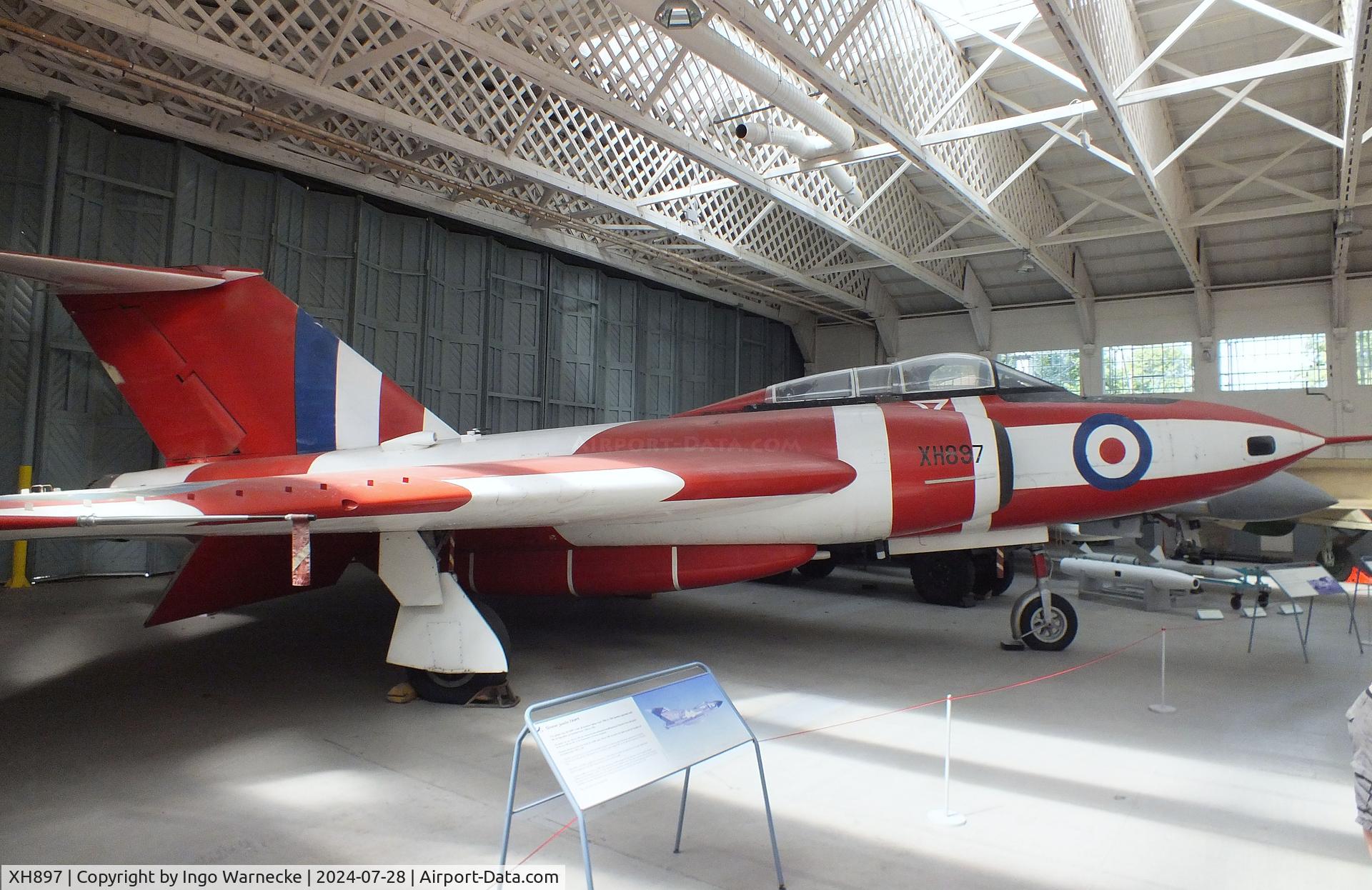 XH897, 1958 Gloster Javelin FAW.9 C/N Not found XH897, Gloster Javelin FAW9 at the IWM and other collections, Duxford