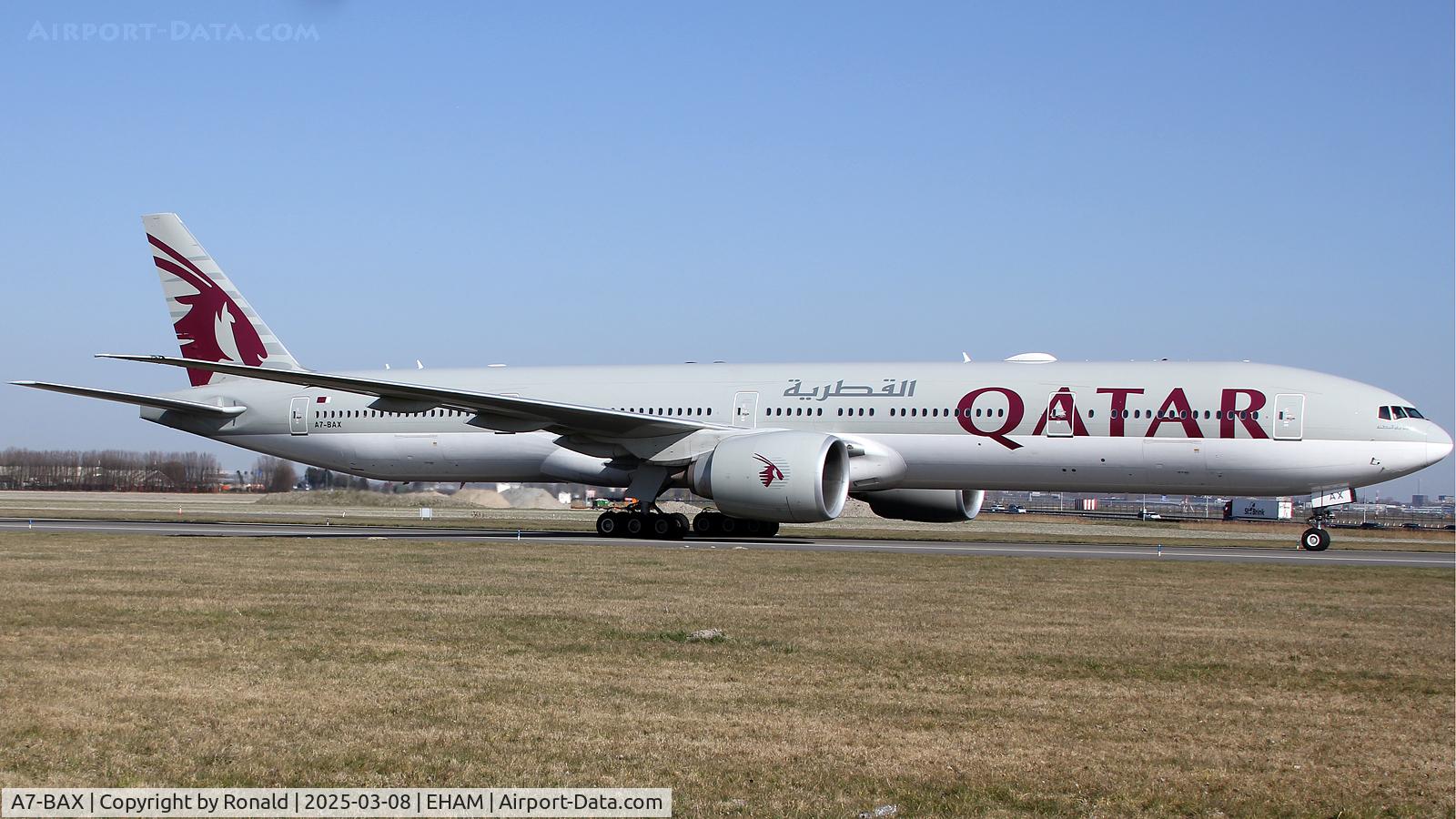 A7-BAX, 2012 Boeing 777-3DZ/ER C/N 41780, at eham