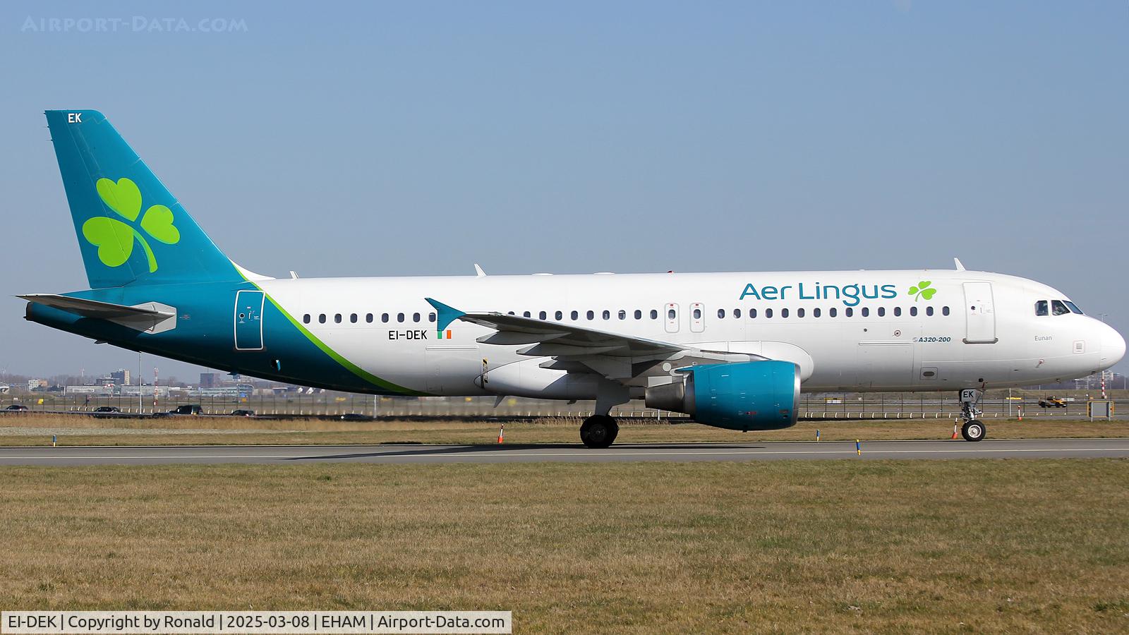 EI-DEK, 2005 Airbus A320-214 C/N 2399, at eham