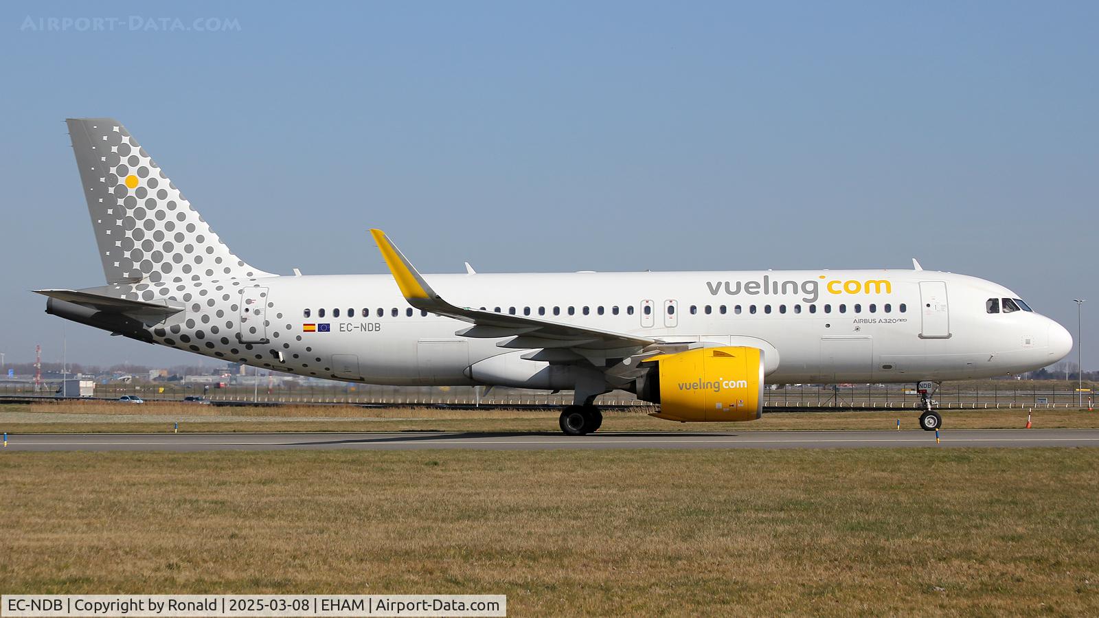 EC-NDB, 2019 Airbus A320-271N C/N 8927, at eham