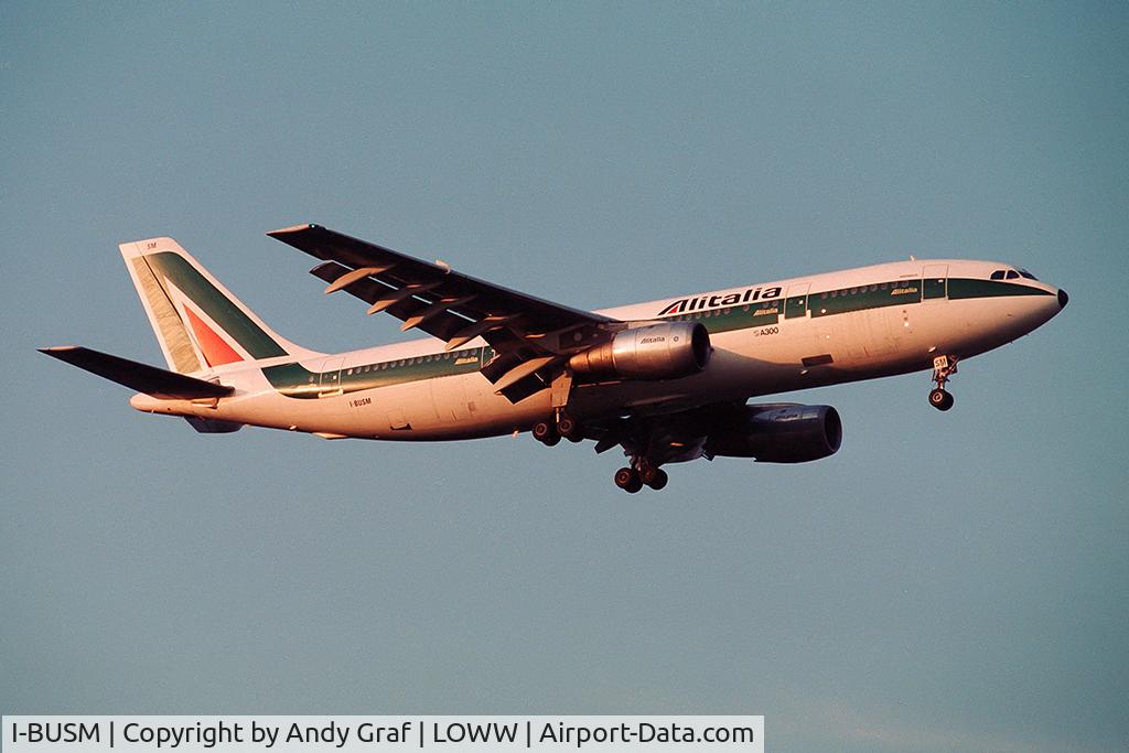 I-BUSM, 1977 Airbus A300B2-202 C/N 049, Alitalia A300B2
