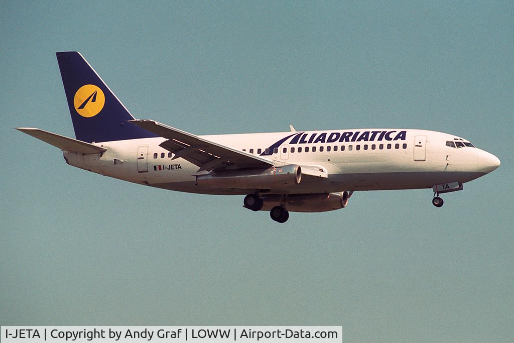I-JETA, 1979 Boeing 737-229 C/N 21839, Aliatrica 737-200