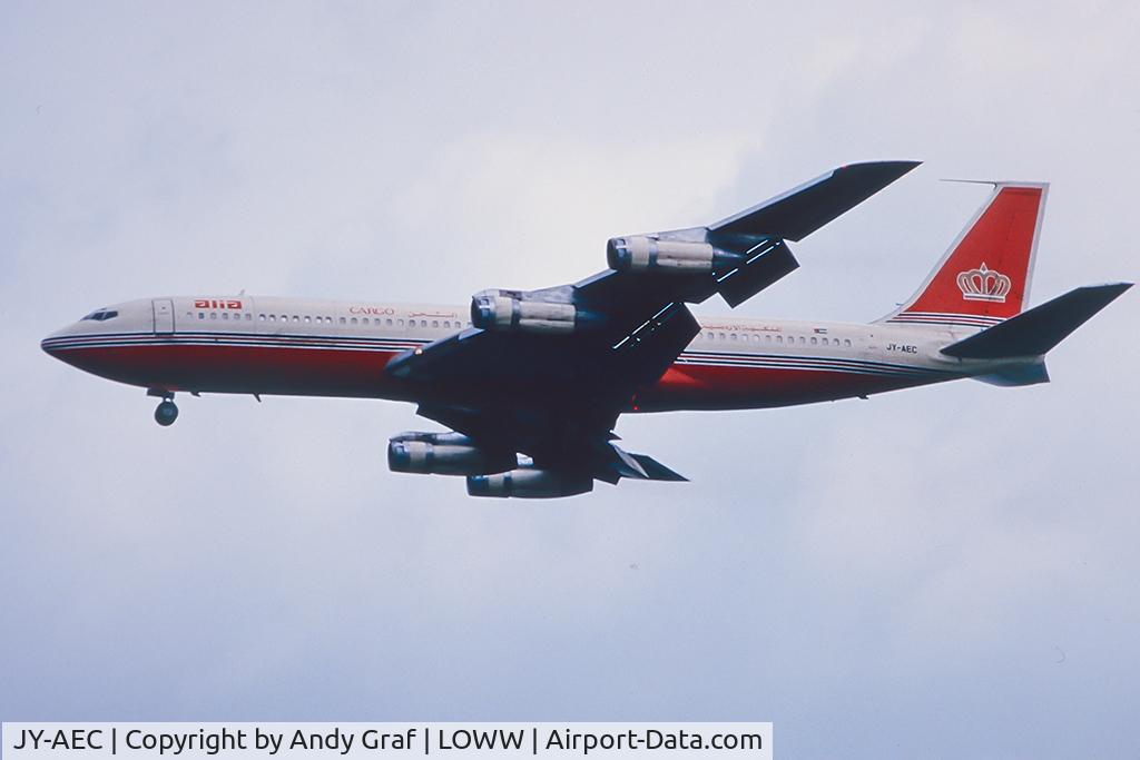 JY-AEC, 1966 Boeing 707-384C C/N 18949, Alia Cargo 707-300