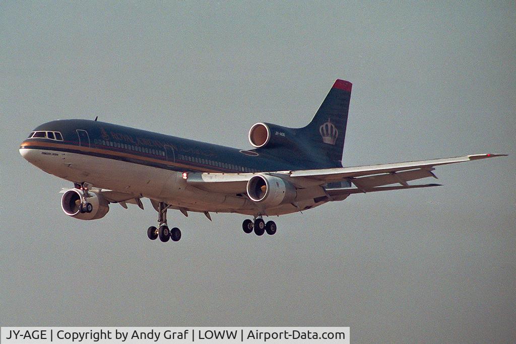 JY-AGE, 1982 Lockheed L-1011-385-3 TriStar 500 C/N 293A-1238, Royal Jordanian L1011-500