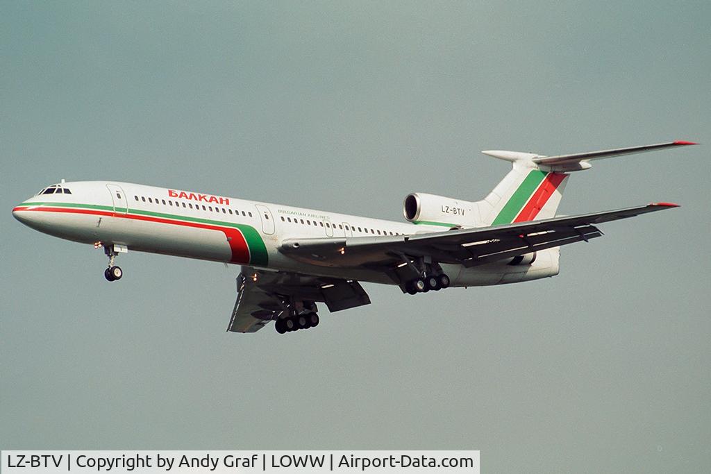 LZ-BTV, 1982 Tupolev Tu-154B-2 C/N 82A569, Balkan Tu154B2