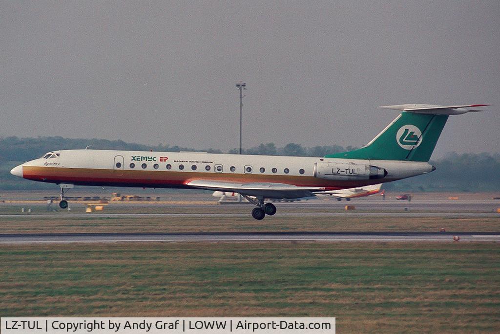 LZ-TUL, 1974 Tupolev Tu-134A C/N 02303, Hemus Air Tu134