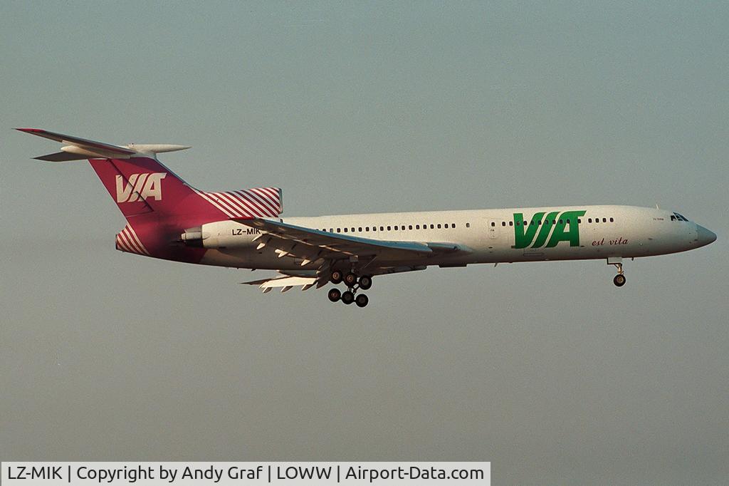 LZ-MIK, 1990 Tupolev Tu-154M C/N 90A844, Air Via Tu154M
