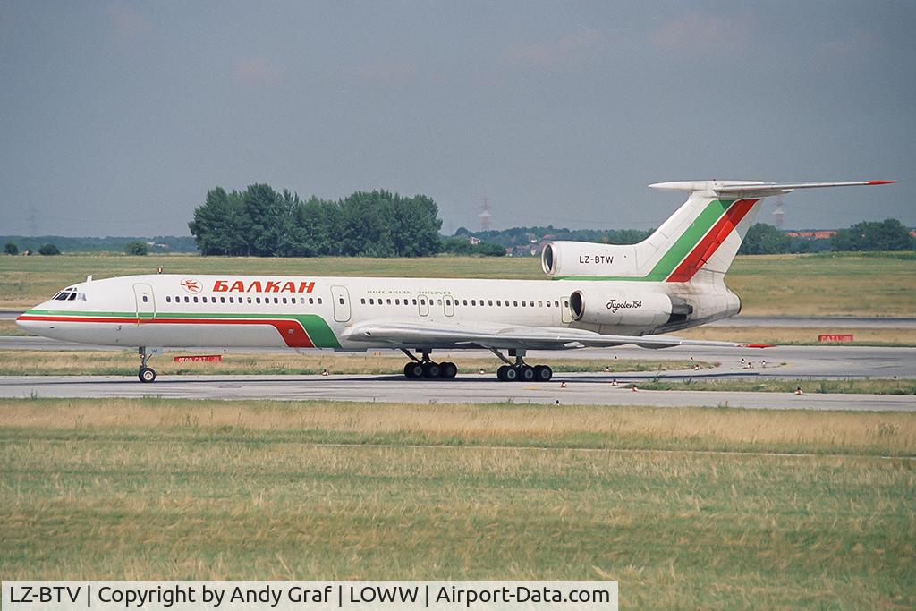 LZ-BTV, 1982 Tupolev Tu-154B-2 C/N 82A569, Balkan Tu154B2