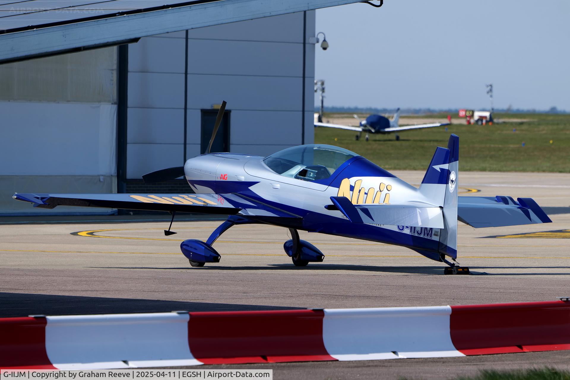 G-IIJM, 2023 Extra NG C/N NG042, Parked at Norwich.