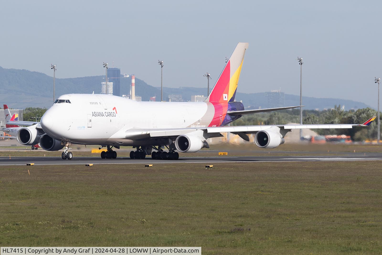 HL7415, 1993 Boeing 747-48EM(BDSF) C/N 25777, Asiana Cargo 747-400F