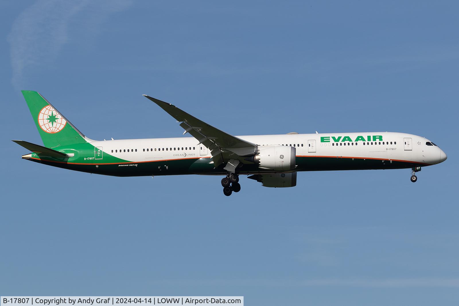 B-17807, 2020 Boeing 787-10 Dreamliner C/N 63514, Eva Air 787-10