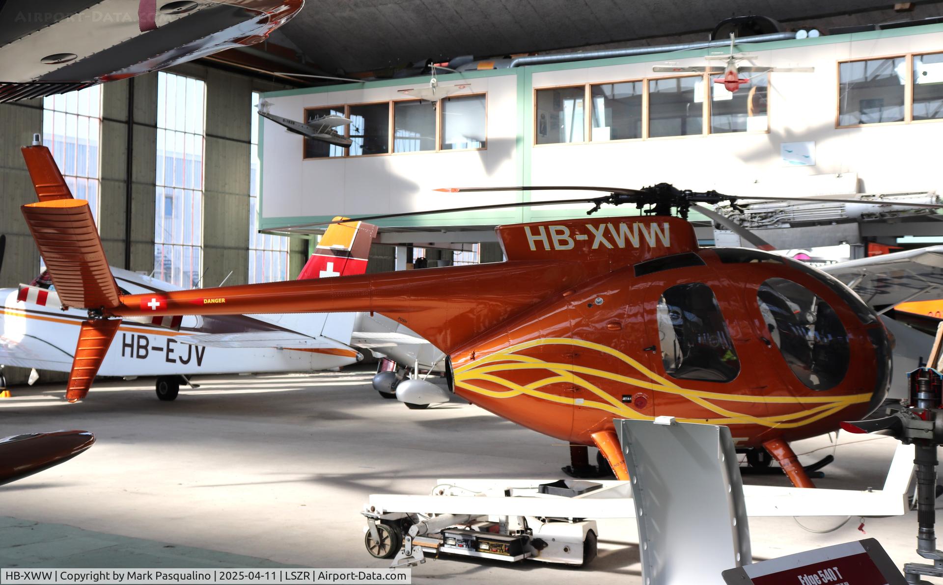 HB-XWW, 1972 Hughes 369HS C/N 520386S, Hughes 369HS