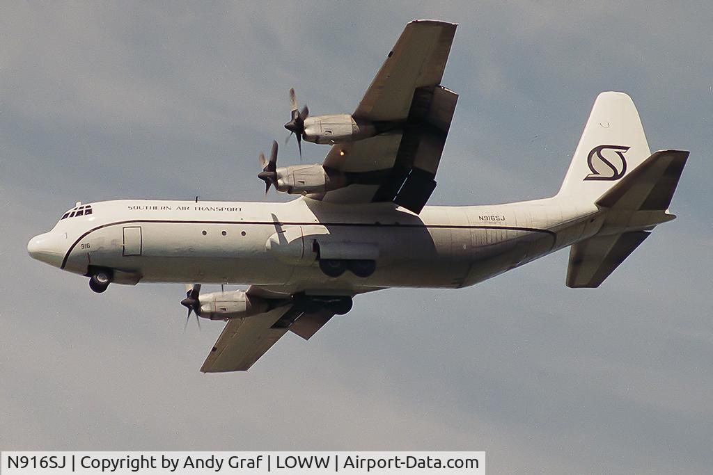 N916SJ, 1966 Lockheed L-100-30 Hercules (L-382G) C/N 4134, Southern Ait Transport L-100