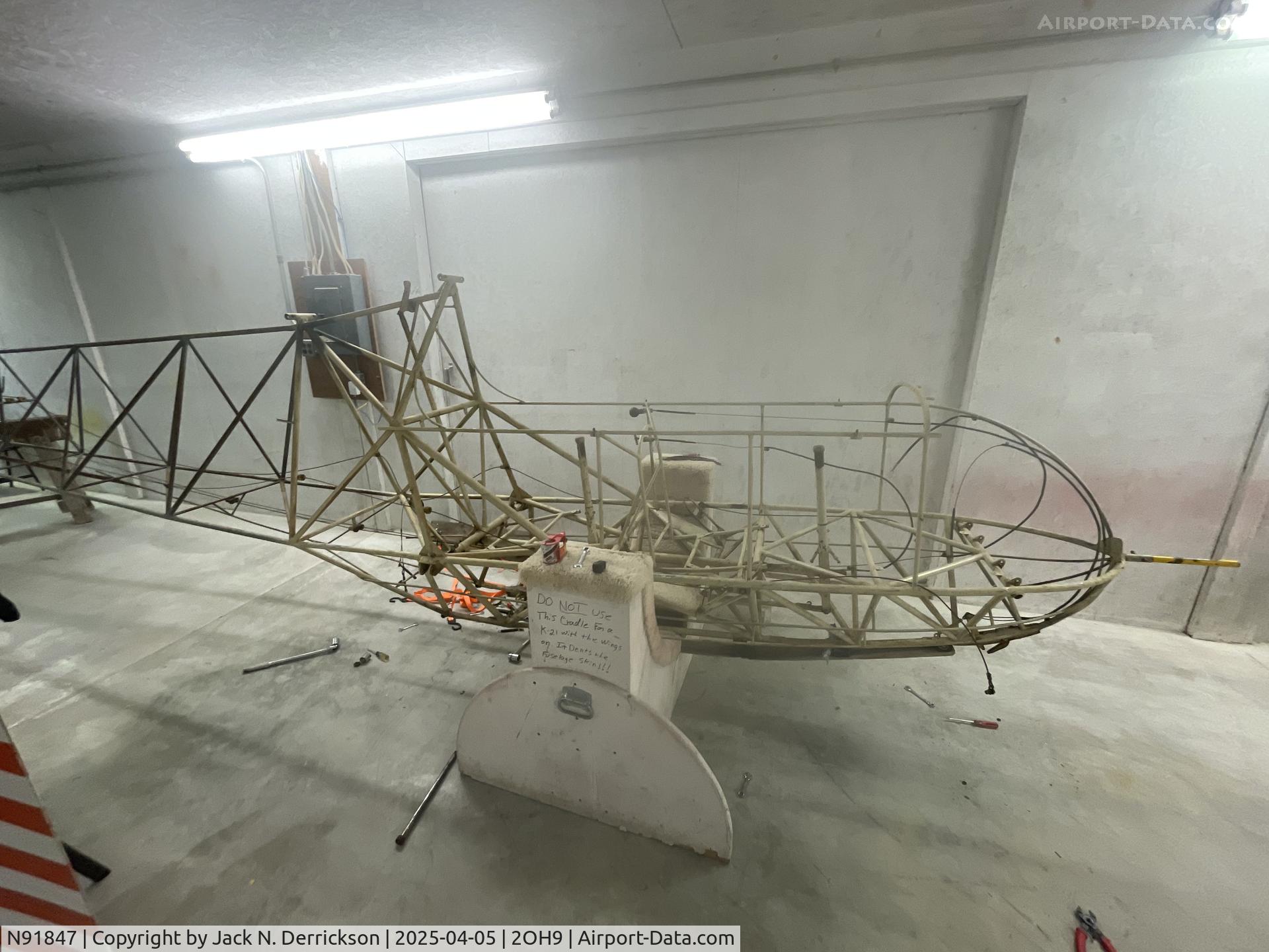 N91847, 1946 Schweizer SGU 2-22 C/N 22, 2-22 restoration