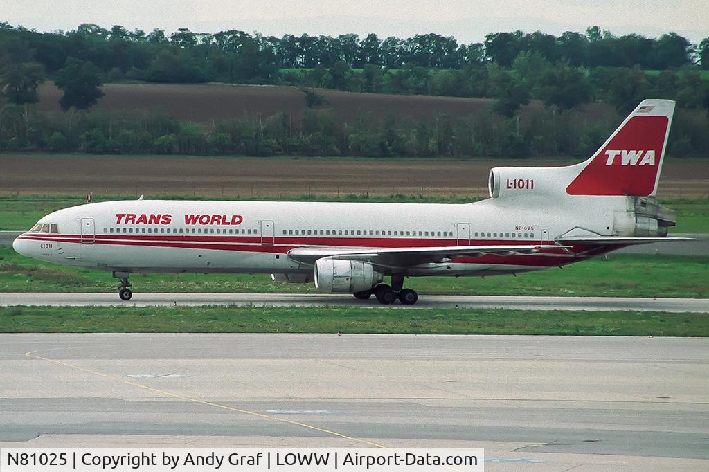 N81025, Lockheed L-1011-385-1-15 TriStar 100 C/N 193B-1098, TWA L1011-100