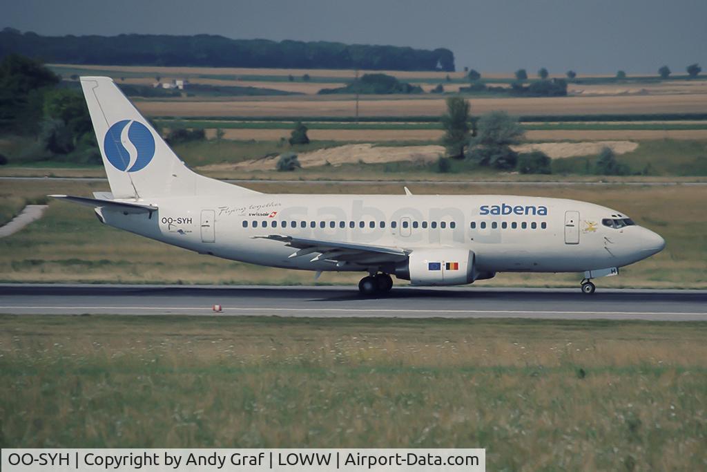 OO-SYH, 1991 Boeing 737-529 C/N 25418, SABENA 737-500