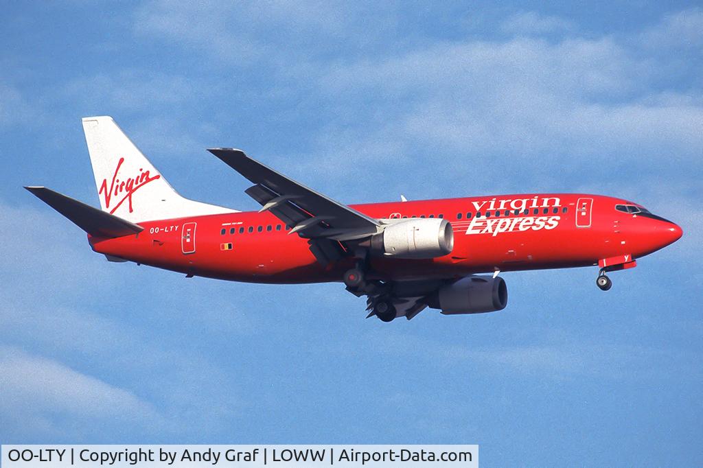 OO-LTY, 1988 Boeing 737-3Y0 C/N 23925, Virgin Express 737-300