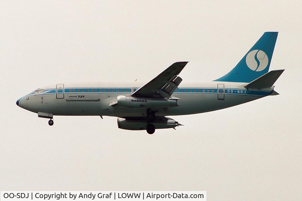 OO-SDJ, 1975 Boeing 737-229C C/N 20915, SABENA 737-200