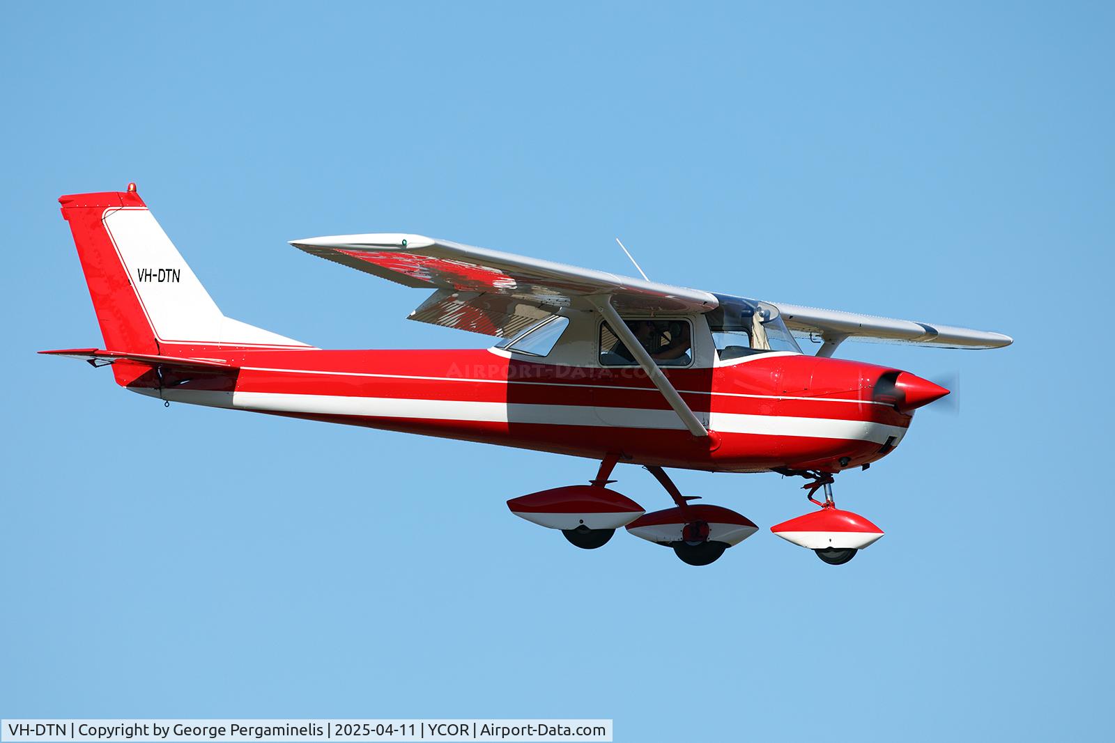VH-DTN, 1968 Cessna 150H C/N 15068062, Antique Aeroplane Association of Australia National Fly-in 2025.