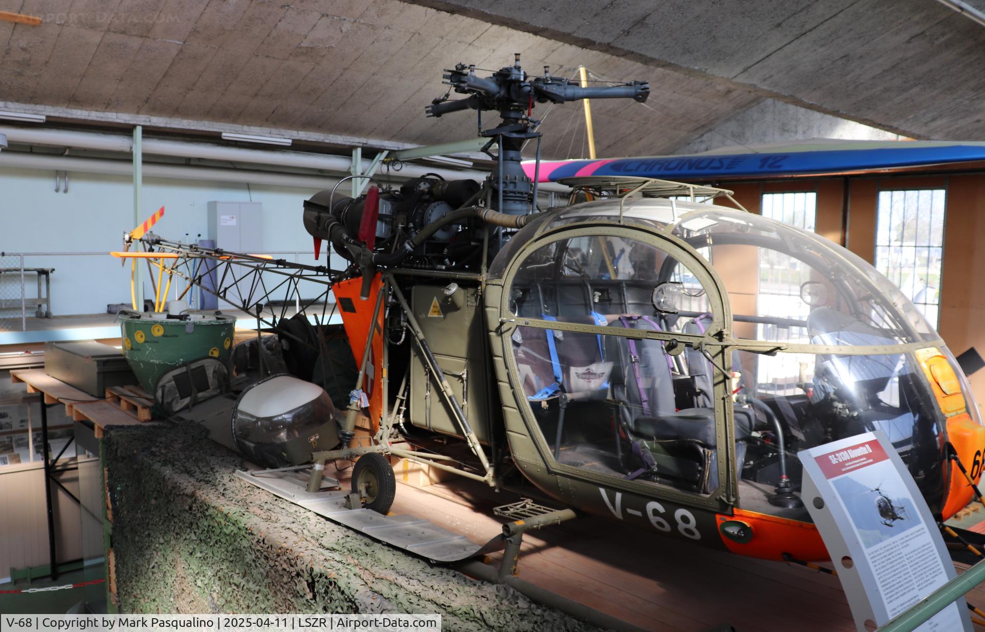 V-68, 1964 Sud SE-3130 Alouette II C/N 1924, Sud SE-3130 Alouette II