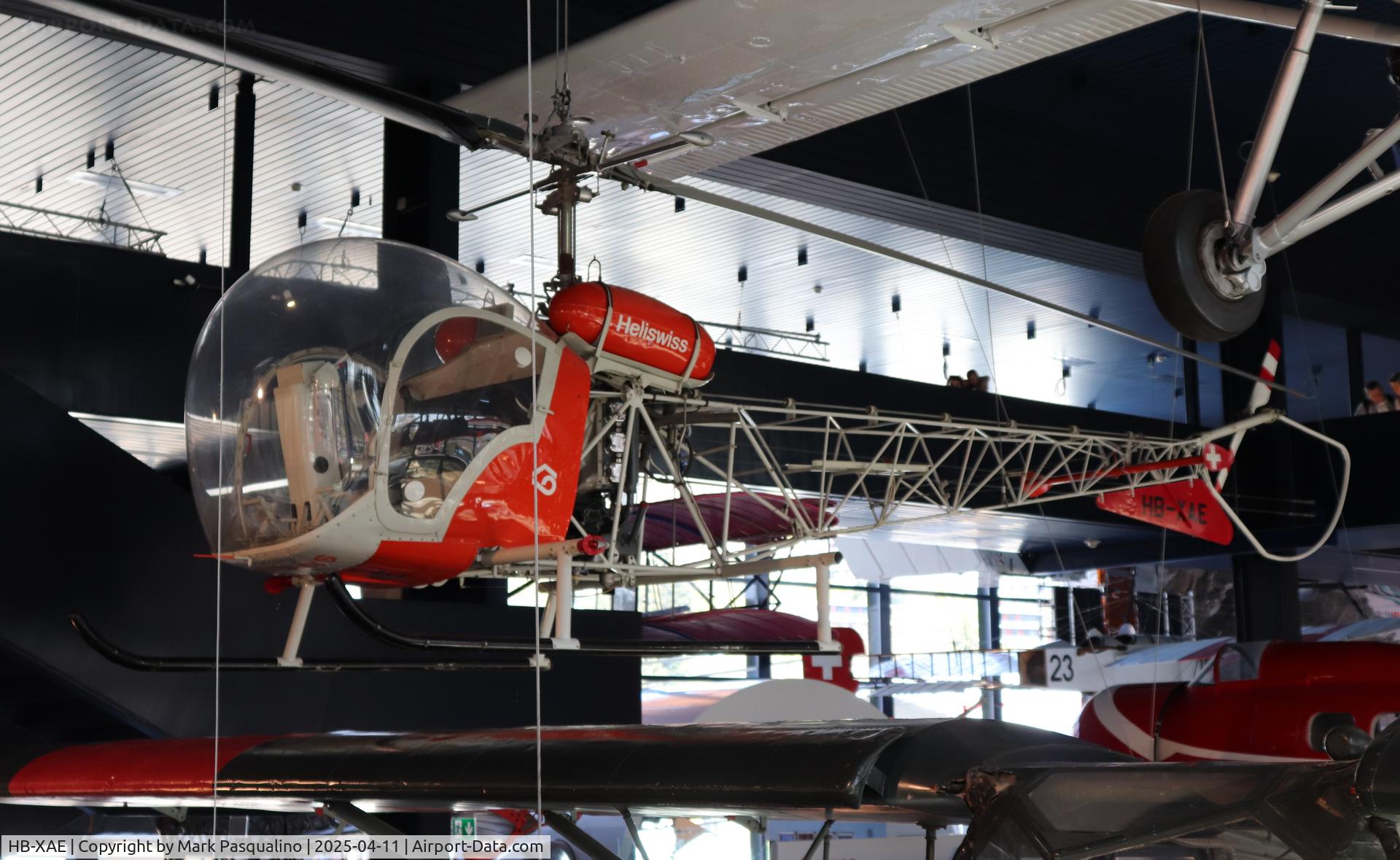 HB-XAE, 1953 Bell 47G-2 C/N 689, Bell 47G-2