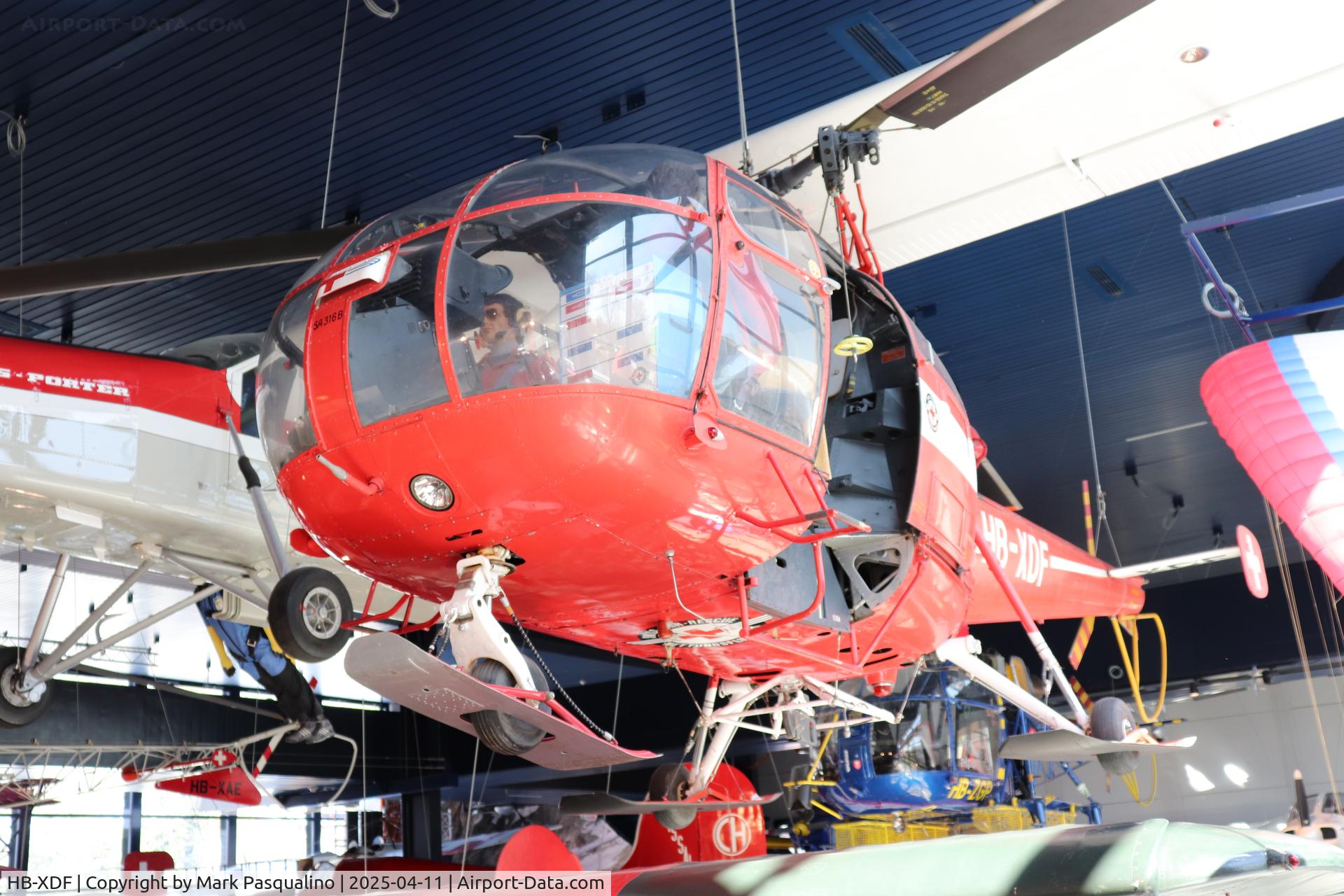 HB-XDF, Sud SE-3160 Alouette III C/N 1216, Sud SE-3160 Alouette III
