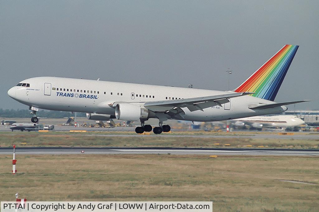 PT-TAI, 1990 Boeing 767-283/ER C/N 24727, Transbrasil 767-200